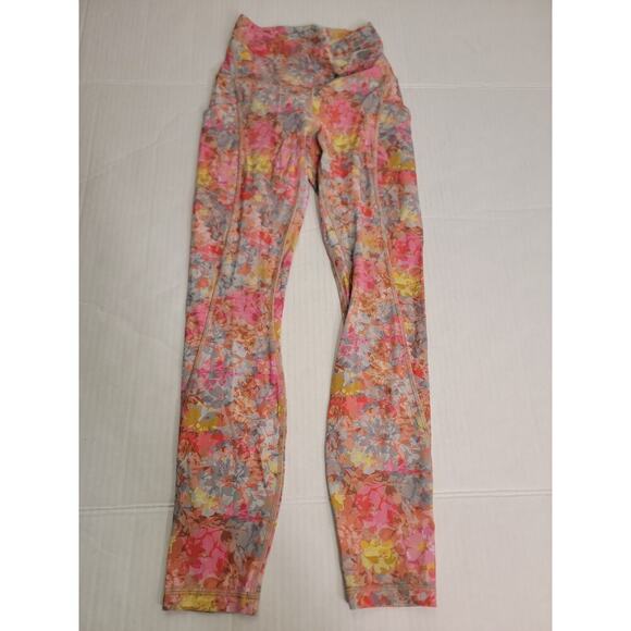 Lululemon Align Pockets Leggings Womens SZ 2 High Rise 25" Inflorescence W5DSLS - Picture 2 of 10